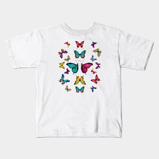 Butterflies Kids T-Shirt